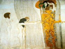 Haga click para ver la imagen ampliada the beethoven frieze 1902 - secession building vienna.jpg